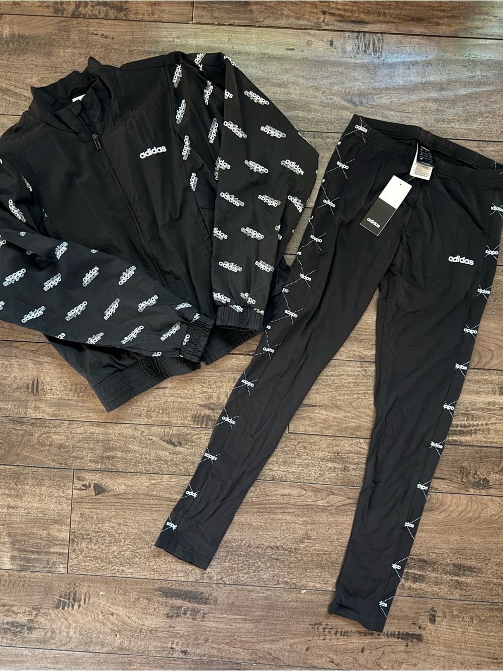 Adidas Women’s Active Jacket and Legging Set
